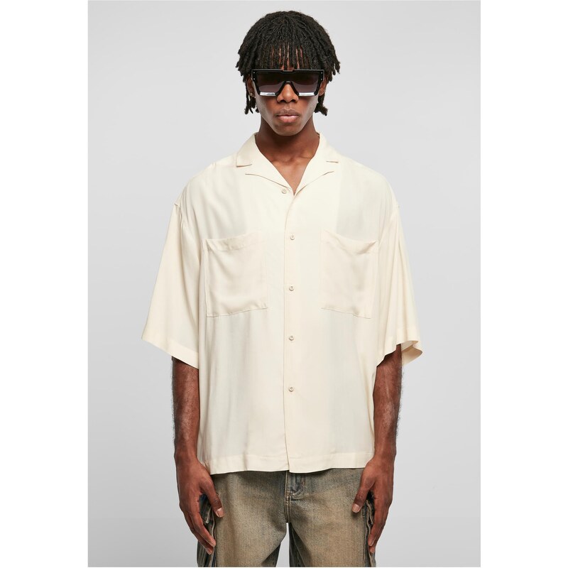 Urban Classics Oversized Resort Shirt whitesand 50603688