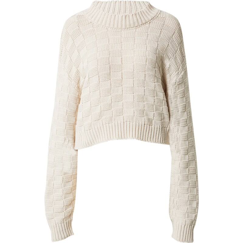 A LOT LESS Sveter Doro šedobiela 40728479