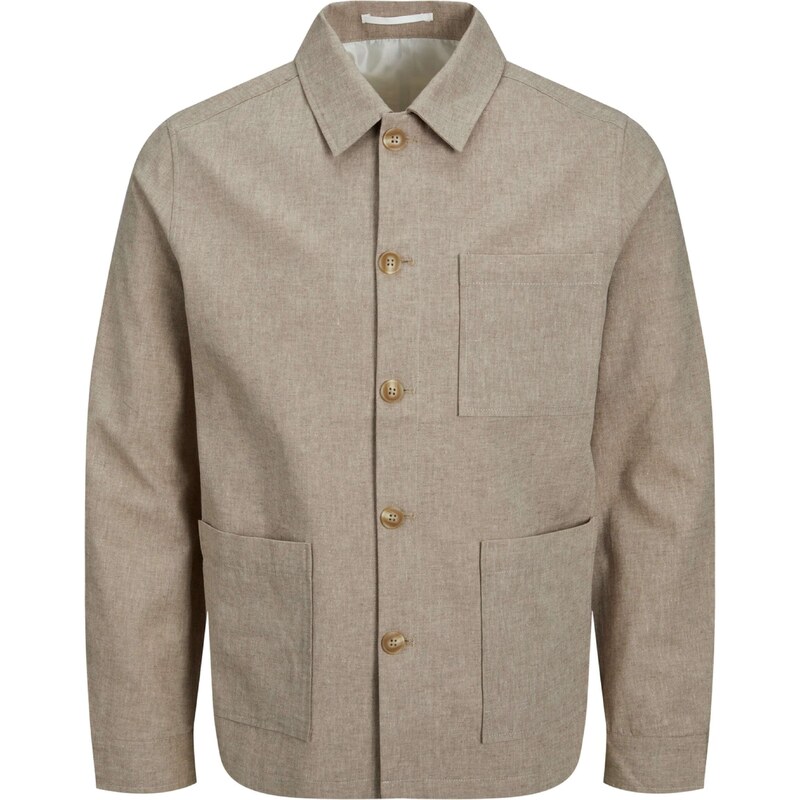 JACK & JONES Prechodná bunda JPRRiviera béžová melírovaná 40728104
