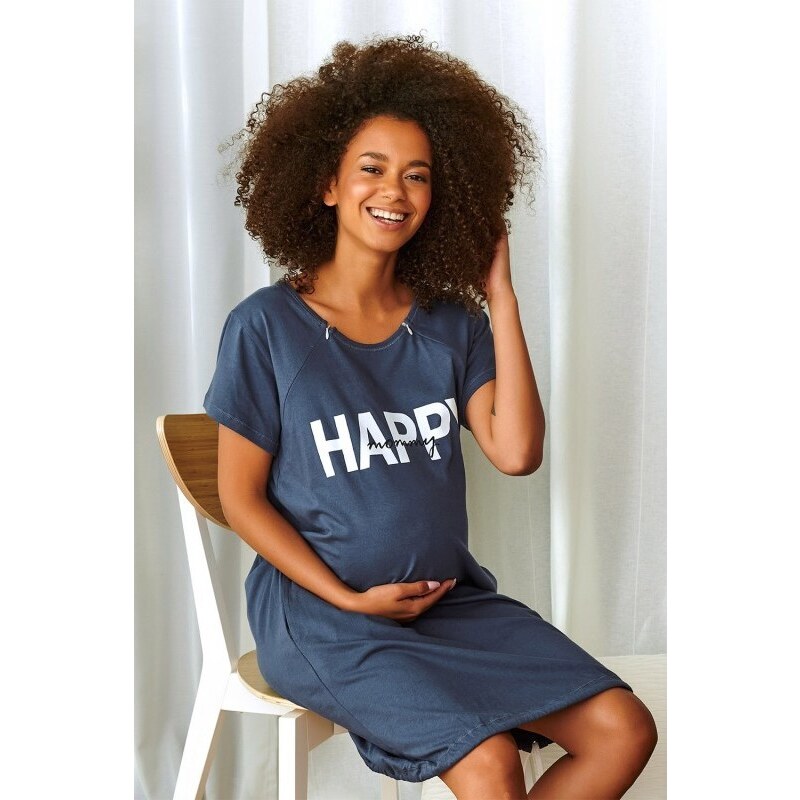 DOCTOR NAP HAPPY MOMMY TMAVOMODRÁ TEHOTENSKÁ A DOJČIACA KOŠELA SO 44453303