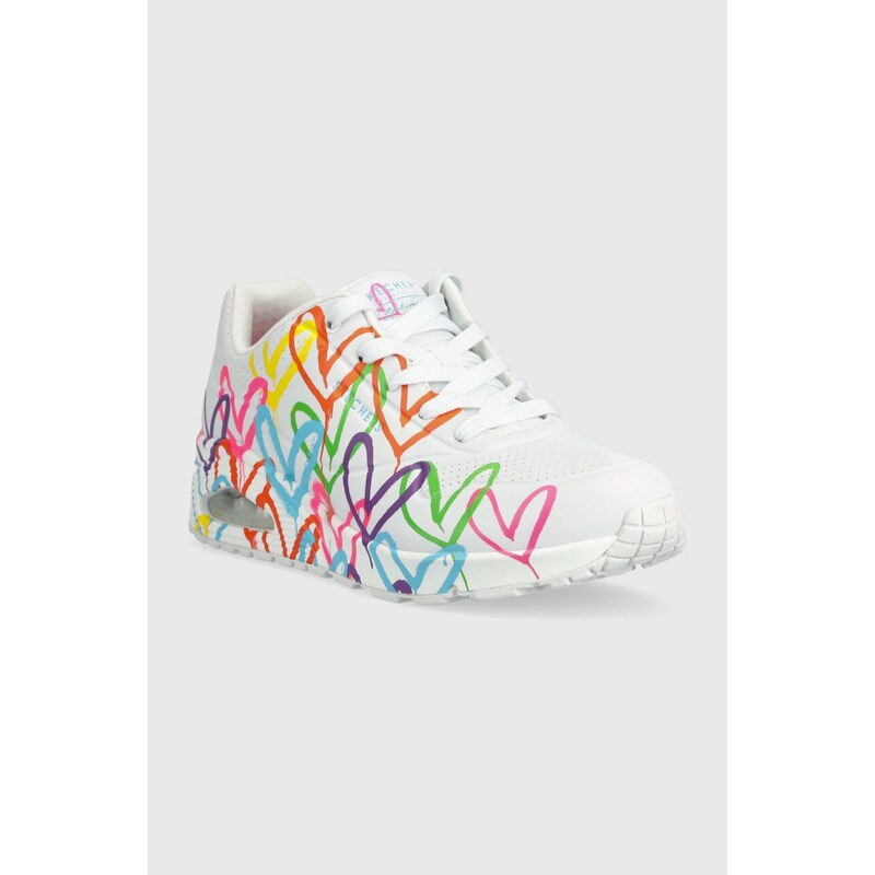 Tenisky Skechers SKECHERS X JGOLDCROWN biela farba