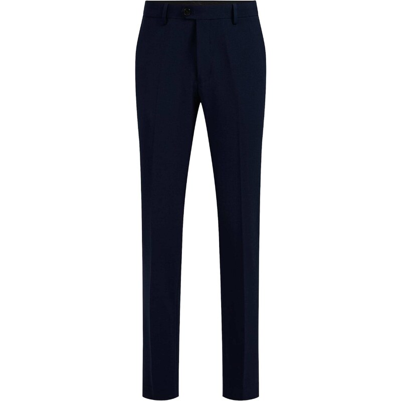 WE Fashion Nohavice s pukmi tmavomodrá 63134239