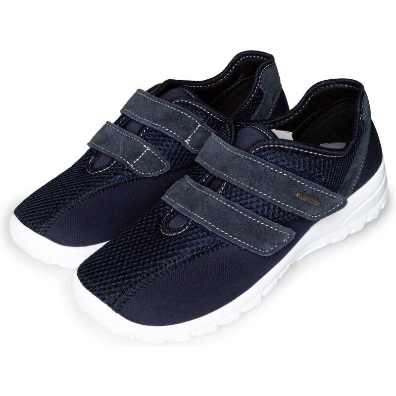 Vlnka Dámske priedušné gélové tenisky na suchý zips modrá veľkosti 39698690