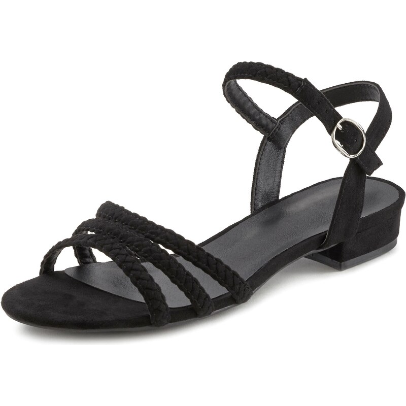 LASCANA Remienkové sandále čierna 54441900