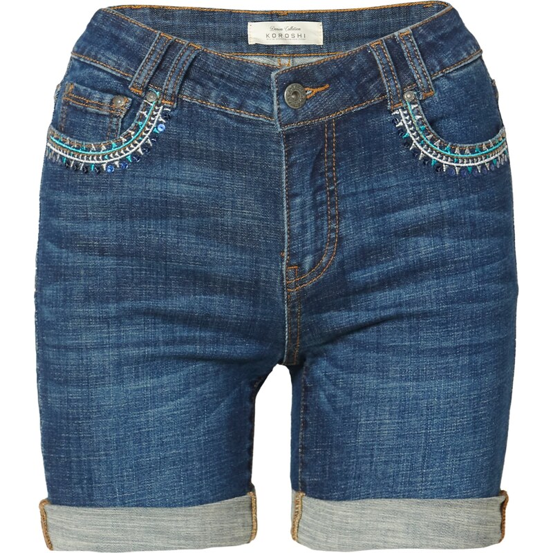 KOROSHI Džínsy modrá denim 54244305