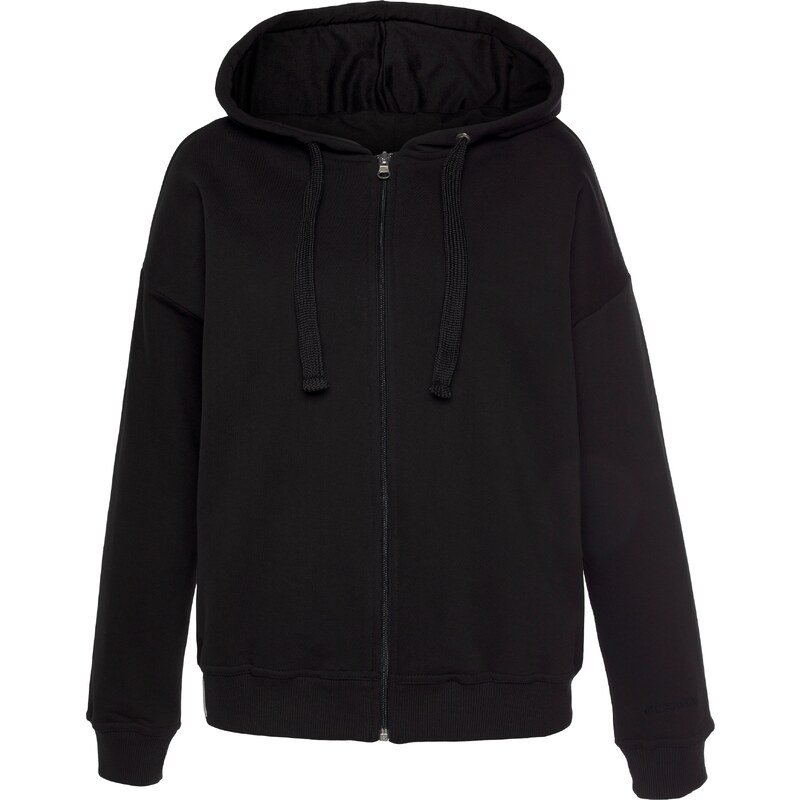 LASCANA Tepláková bunda čierna 54244612