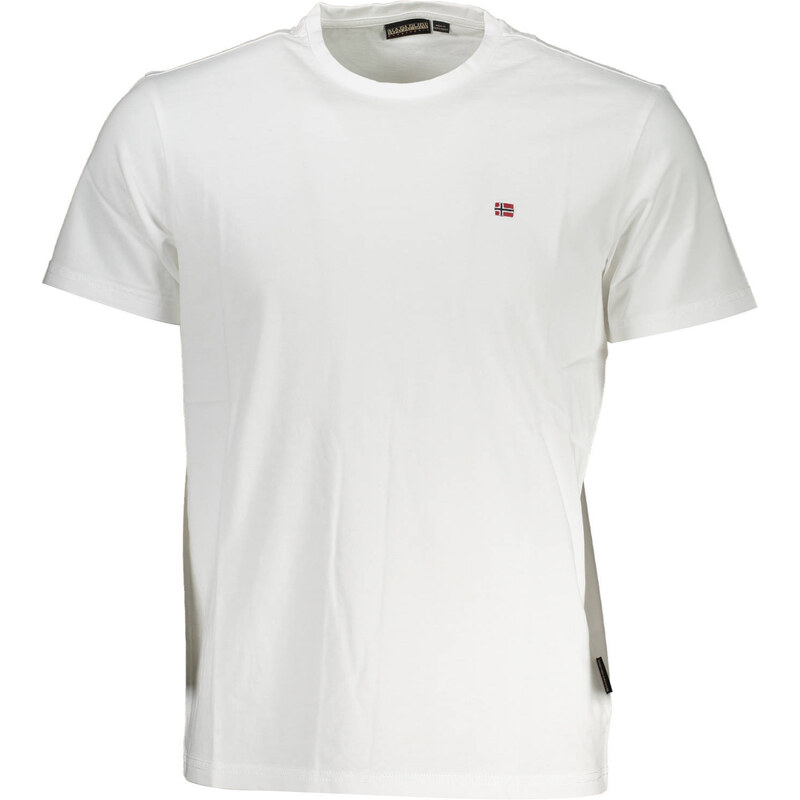 Biele tričko s krátkym rukávom Napapijri 64706571