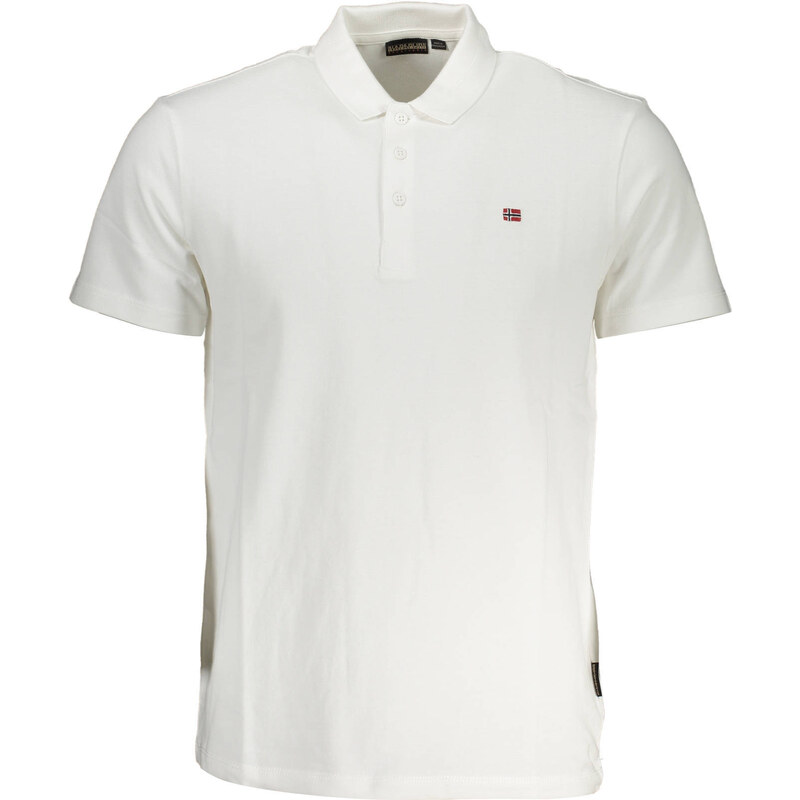Biele pánske polo tričko Napapijri 64711399
