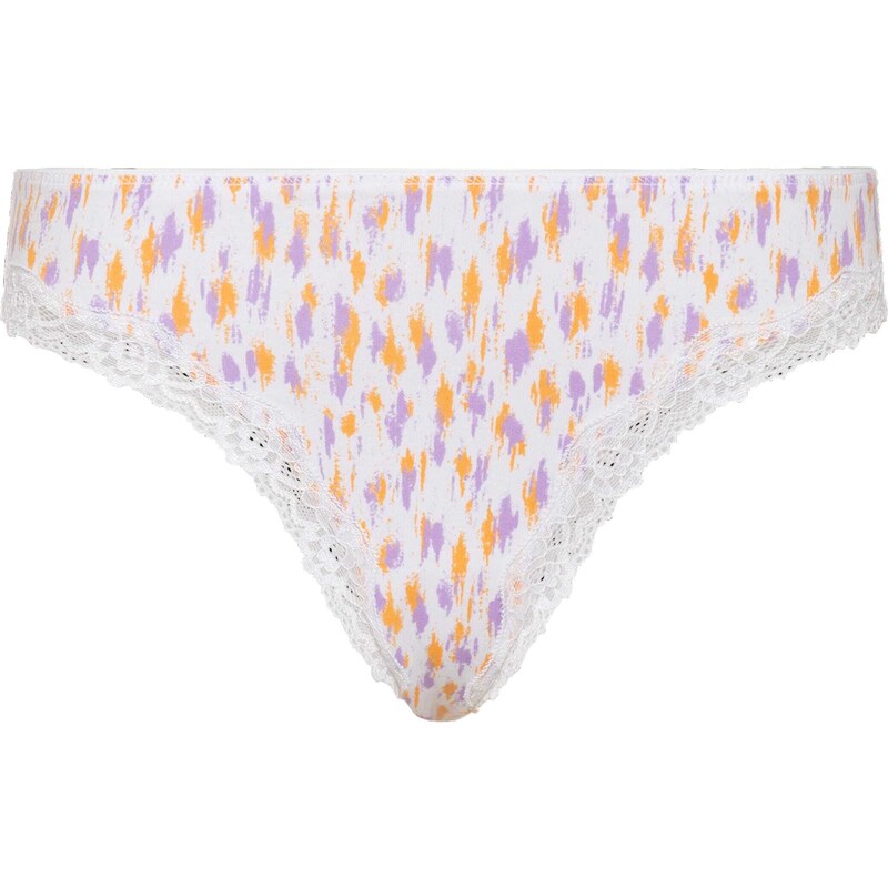 LSCN by LASCANA Tangá svetlofialová / oranžová / biela 67284679