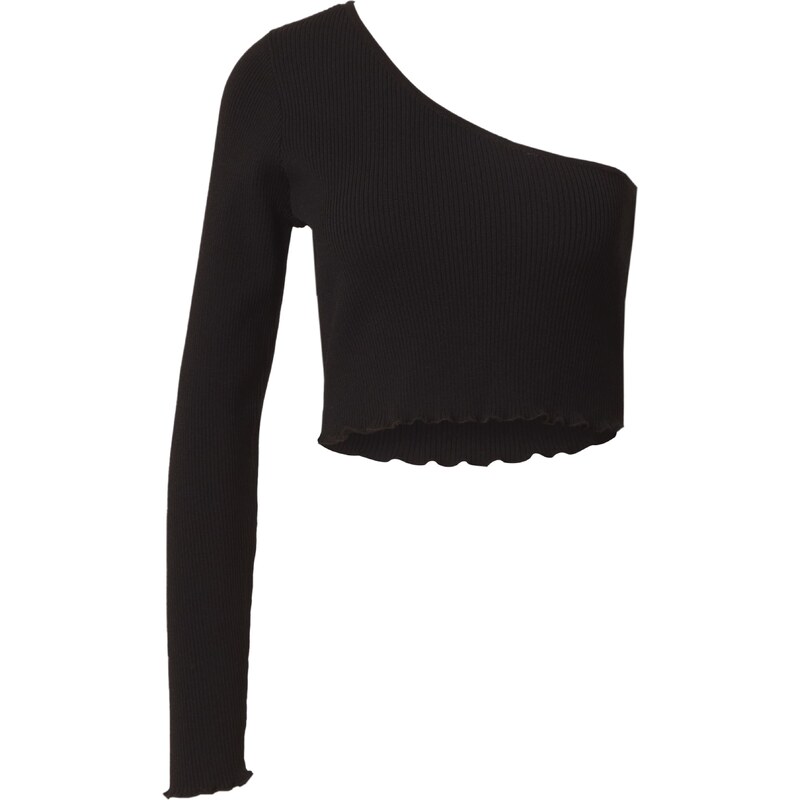 Monki Tričko čierna 54246780