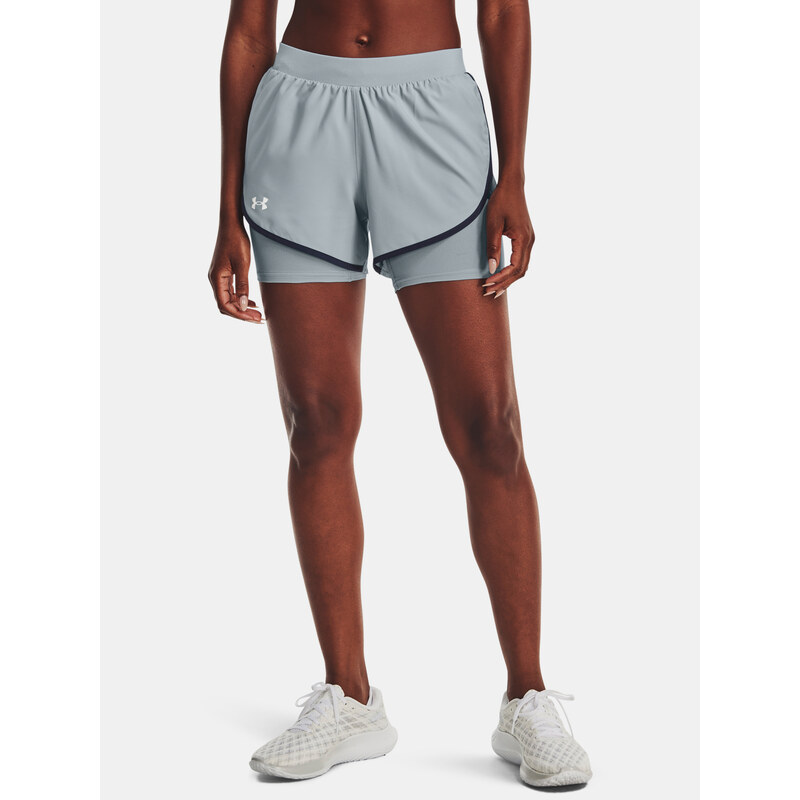 Nohavice a kraťasy pre ženy Under Armour - modrá 50533417