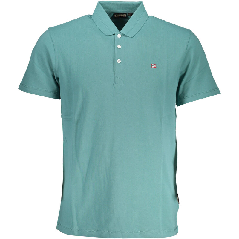 Zelené pánske polo tričko Napapijri 64704393