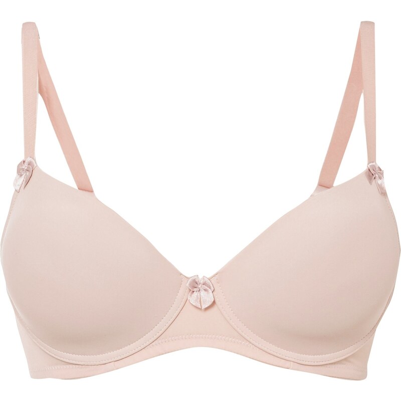 bonprix Vystužená podprsenka s kosticami, farba béžová 49696767