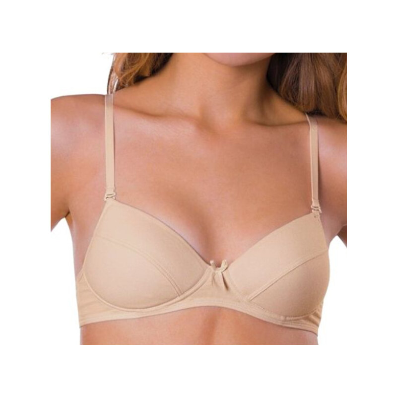 Dievčenská podprsenka TBC 024 Beige - Key 67779676