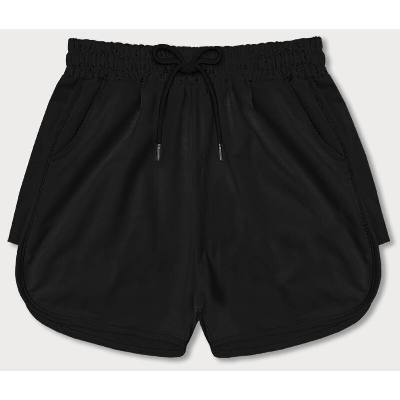 J.STYLE Čierne dámske športové šortky (8K951-3) 41246403