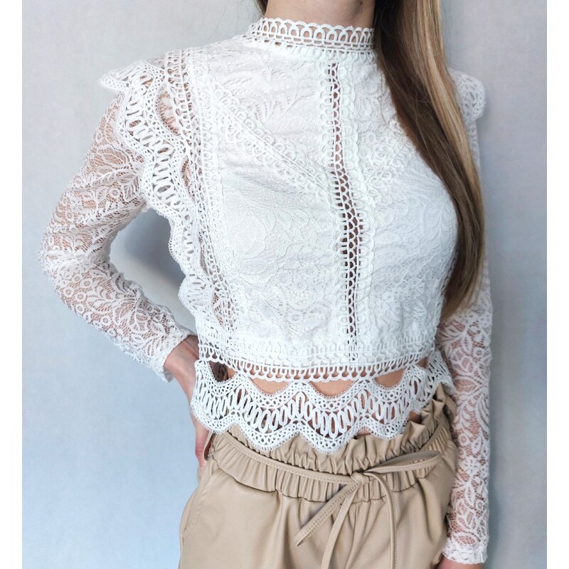 modnenakupy.sk Dámsky krajkovaný top MADRIS 40766266