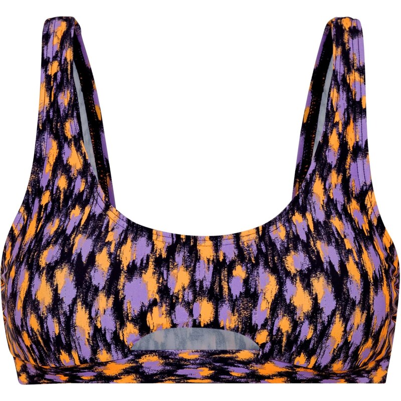 LSCN by LASCANA Bikinový top Lavista fialová / oranžová / čierna 54246734