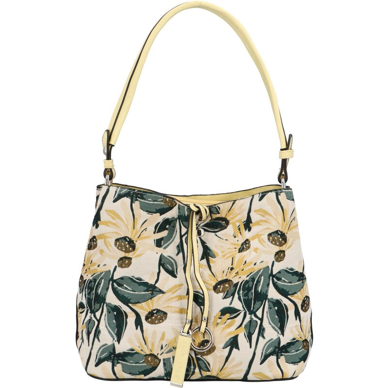 Dámska kabelka cez rameno žltá/krémová - David Jones Powerflow žltá 61395330