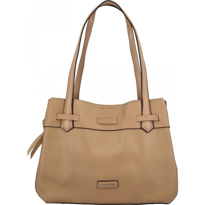 Dámska kabelka cez plece camel - David Jones Afra Camel 41108125