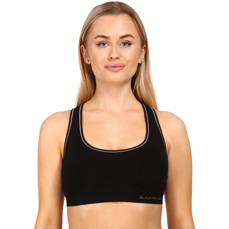 Dámska podprsenka Gina bambusová čierna (07018) 27933009