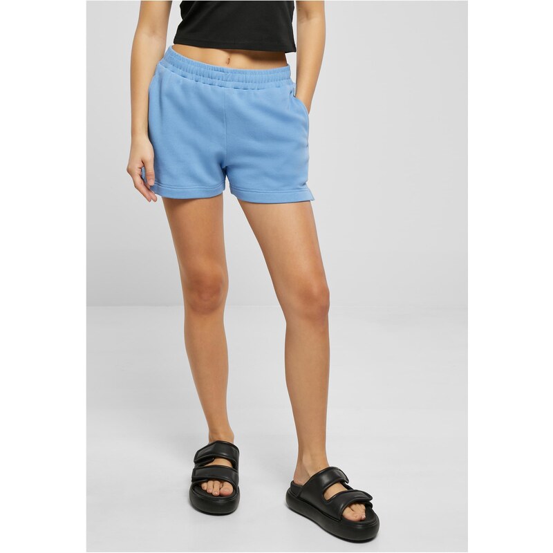 Urban Classics Womens organic terry shorts horizont blue 50682121