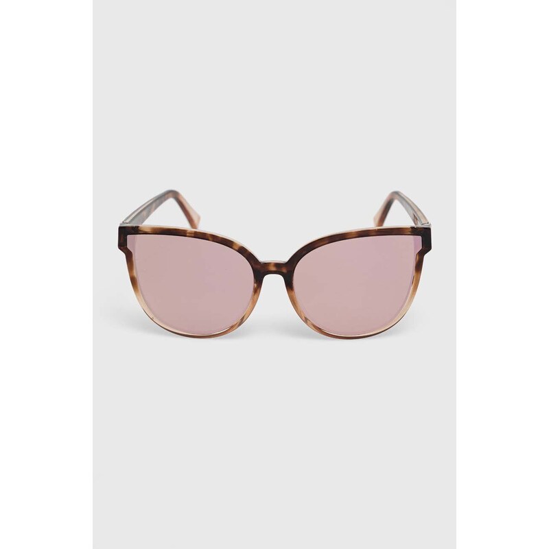 Slnečné okuliare Von Zipper Fairchild dámske, hnedá farba