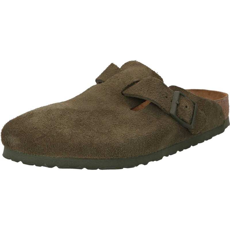 BIRKENSTOCK Šľapky Boston tmavozelená 66897721