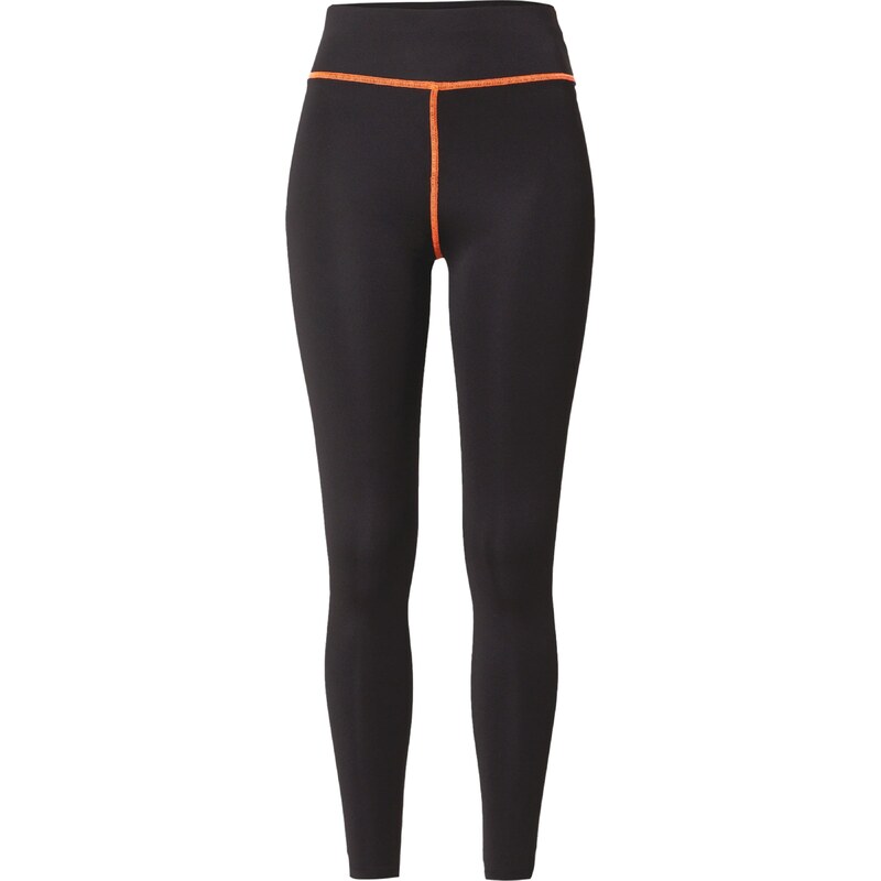 ABOUT YOU Legíny Shannon oranžová / čierna 54243903