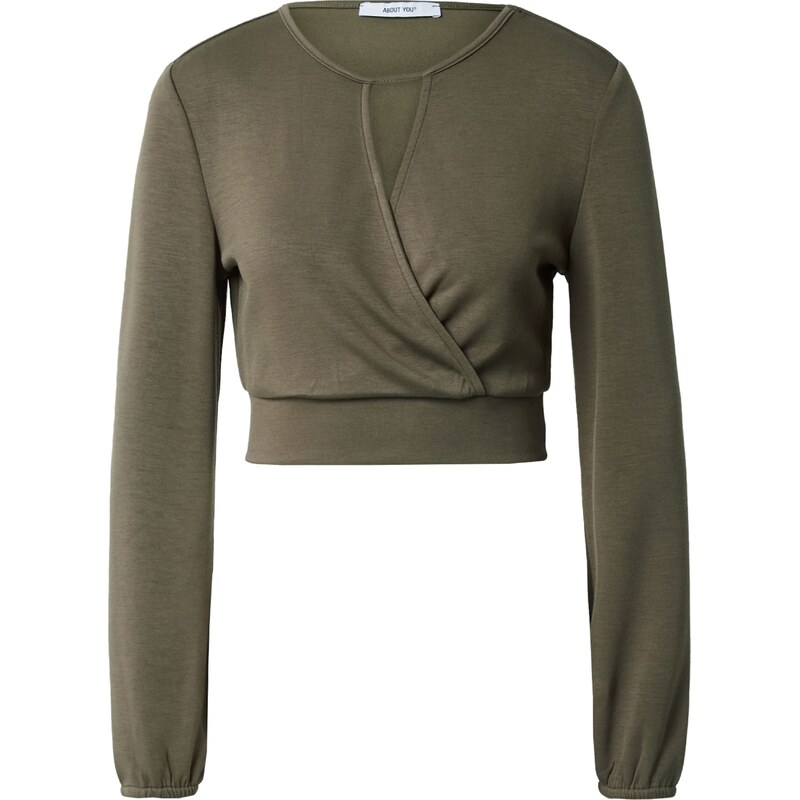 ABOUT YOU Tričko Rebecca kaki 54245159