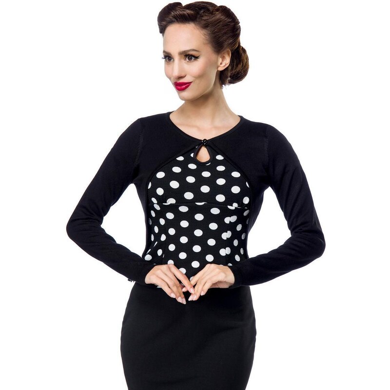 Glara Jemné pletené bolerko 40828101