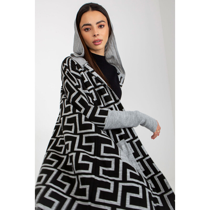 Glara Vlnený dlhý kardigan 65262150