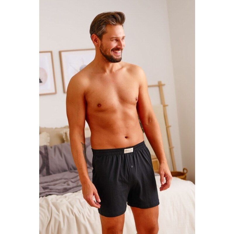 DOCTOR NAP Čierne pánske trenírky 40835395