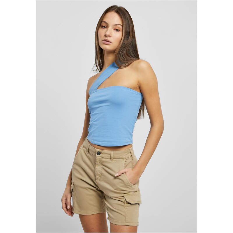 Urban Classics Womens top with one strap horizon blue 50678992