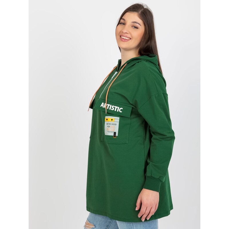 RELEVANCE Sweatshirt-RV-BL-8258.34-dark green 64664659