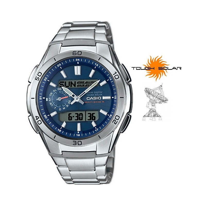 Casio Wave Ceptor Solar Radio Controlled WVA M650D-2A (419) 66579869