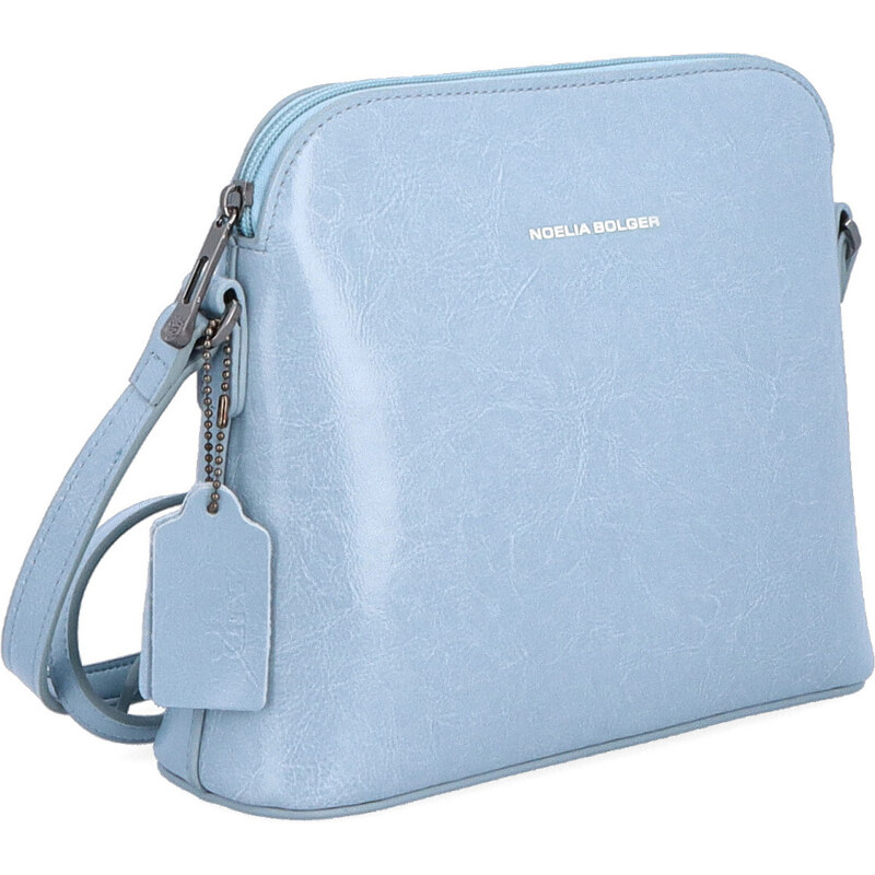 Kožená kabelka crossbody Noelia Bolger modrá NB 0078 SM 41287783