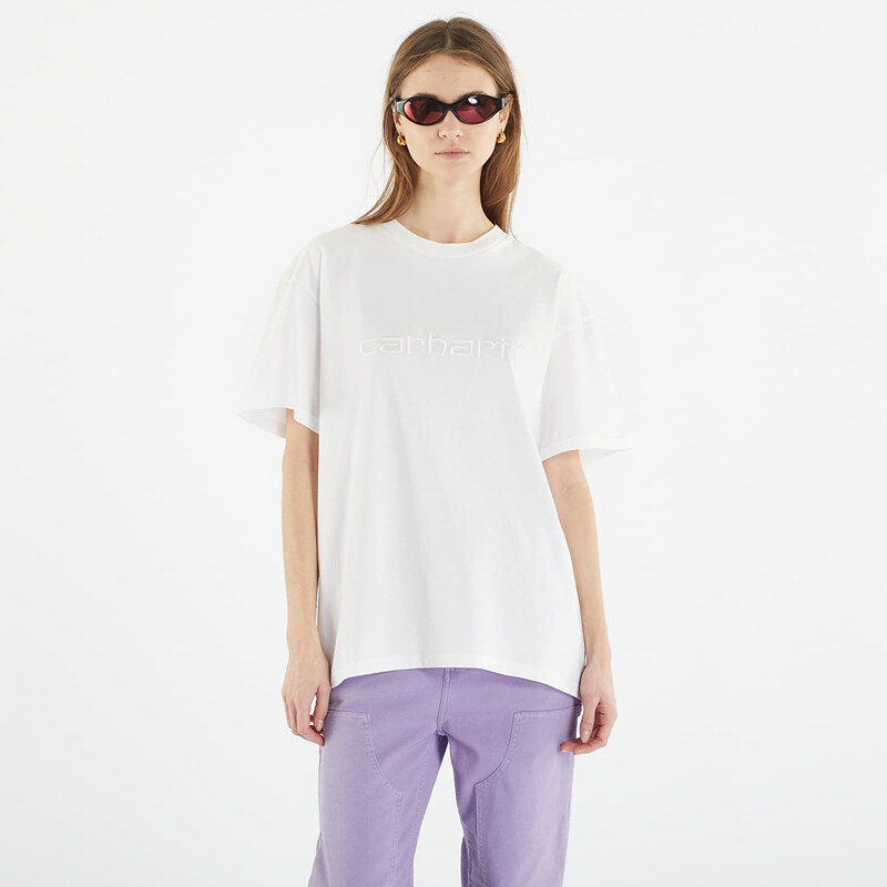 Tričko Carhartt WIP Duster Short Sleeve T-Shirt UNISEX White Garment 39637232