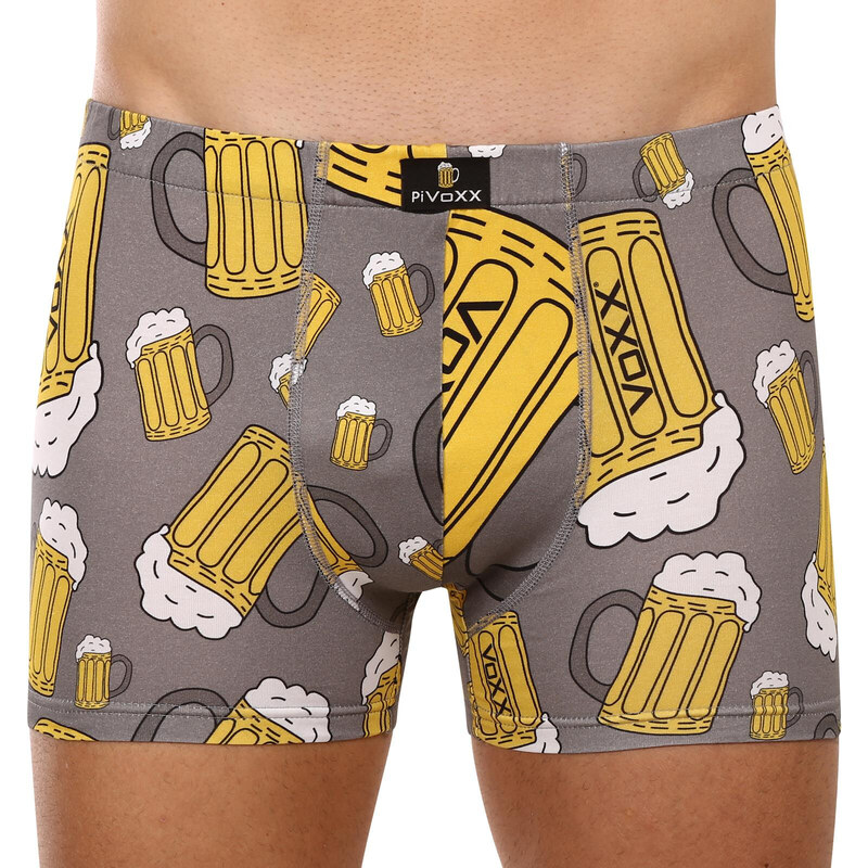 Pánske boxerky VoXX viacfarebné (Kevin-pivo/veľké sivé) 29048243