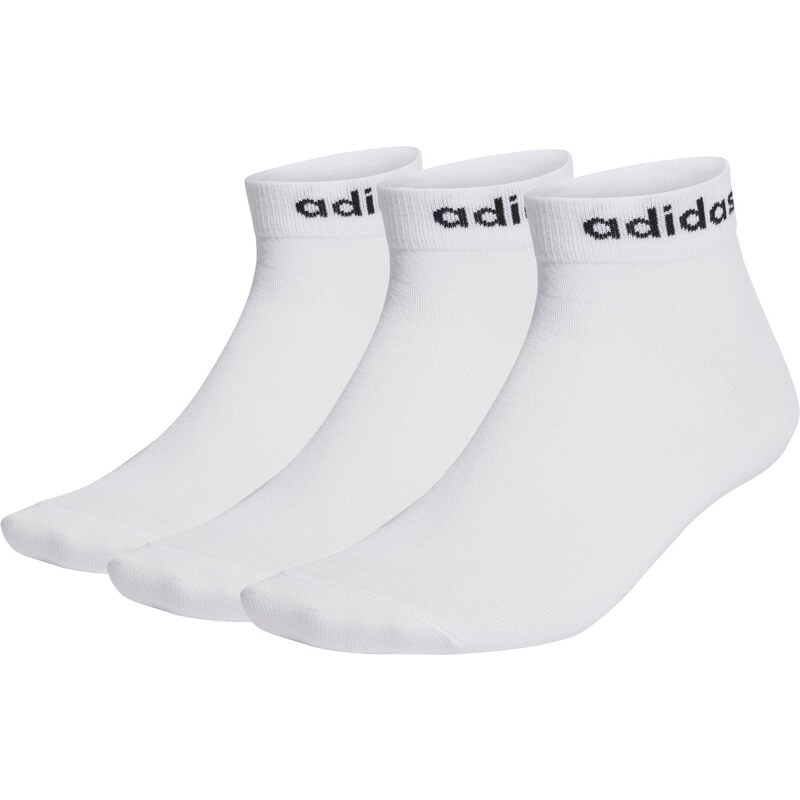 adidas Performance adidas SOCKS T LIN ANKLE 3P WHITE 40912460