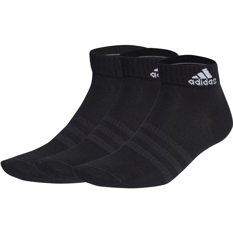 adidas Performance adidas Thin and Light Ankle Socks 3 Pairs BLACK 40912464
