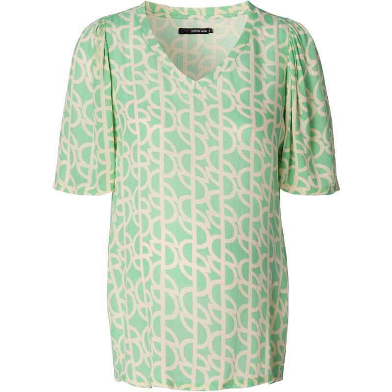 Supermom Blúzka Hays béžová / zelená 54630716