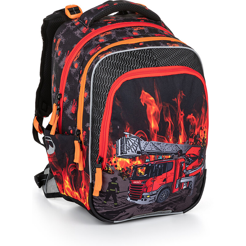 Školský batoh Bagmaster Beta 23 B Black/Red 43129741