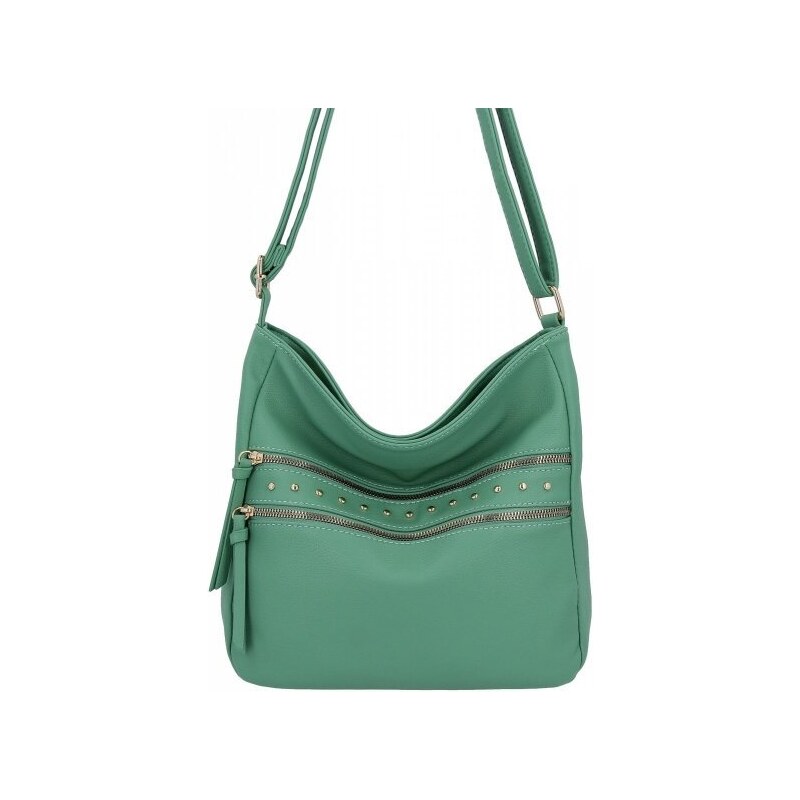 Dámská kabelka listonoška Herisson svetlozelená 1052L2090 40925709