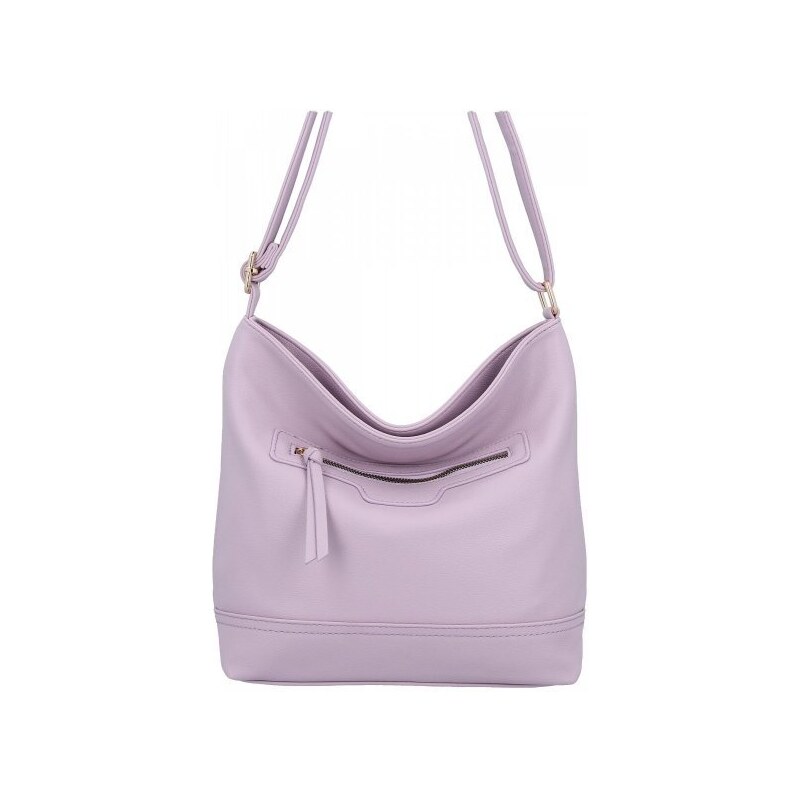 Dámská kabelka listonoška Herisson svetlo fialová 1052L2081 40925727