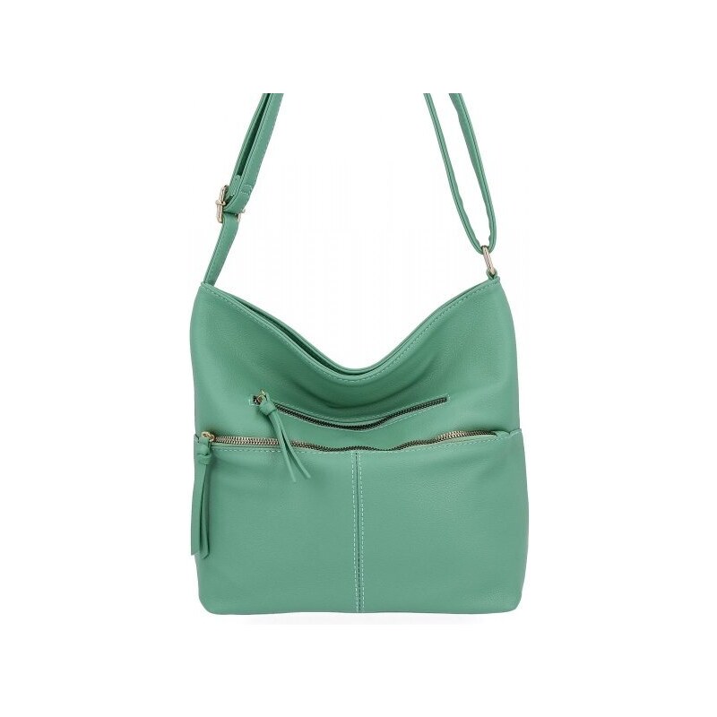 Dámská kabelka listonoška Herisson svetlozelená 1052L2080 40925732