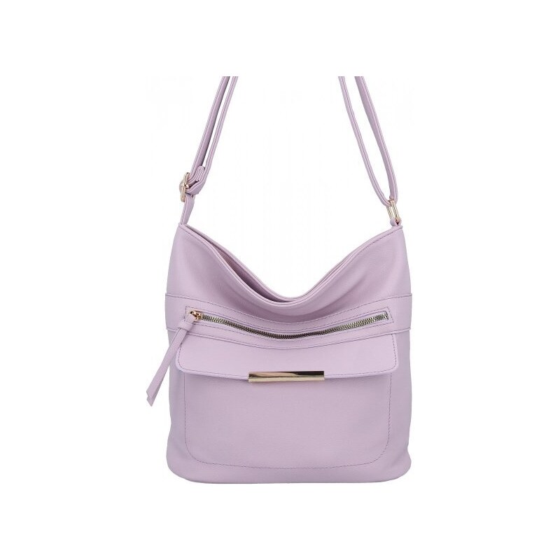 Dámská kabelka listonoška Herisson svetlo fialová 1052L2092 40925740