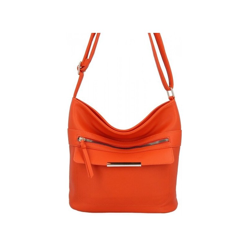 Dámská kabelka listonoška Herisson oranžová 1052L2092 40925748