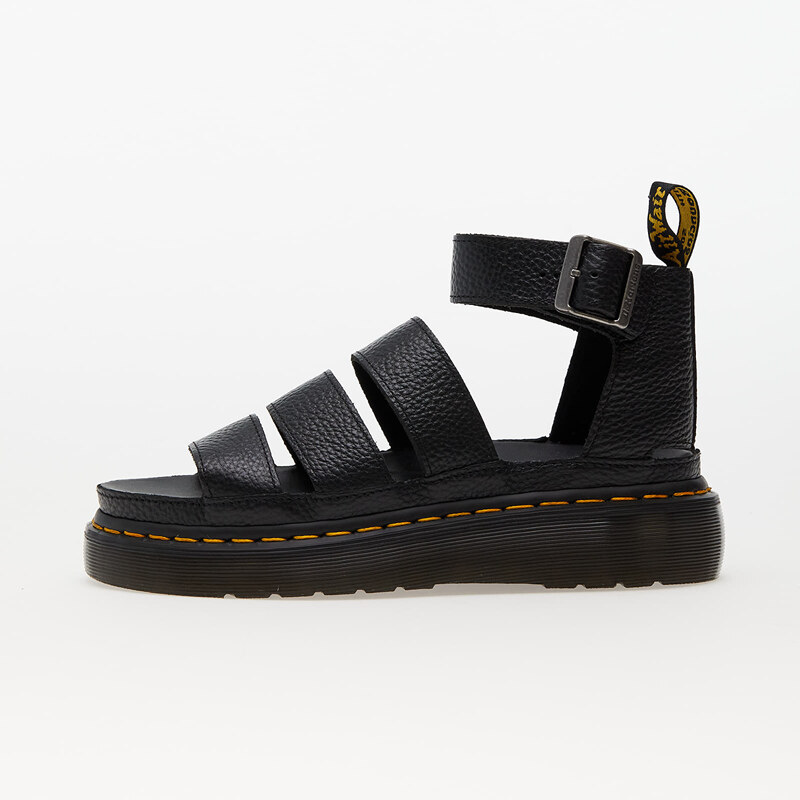 Dr. Martens Clarissa II Quad 3 Strap Sandal Black Milled Nappa 40928642