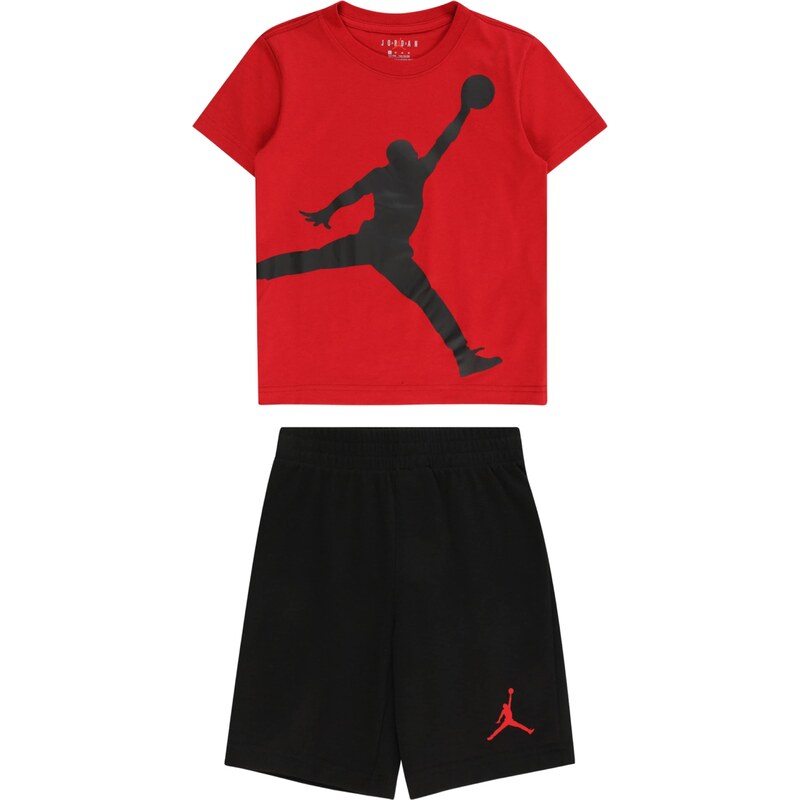 Jordan Set JUMBO tmavočervená / čierna 61943358