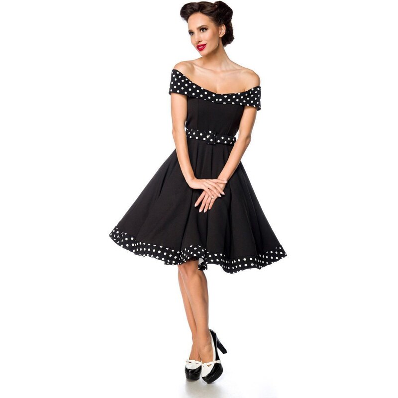 Glara Elegantné retro šaty aj pre plnoštíhle 40929120